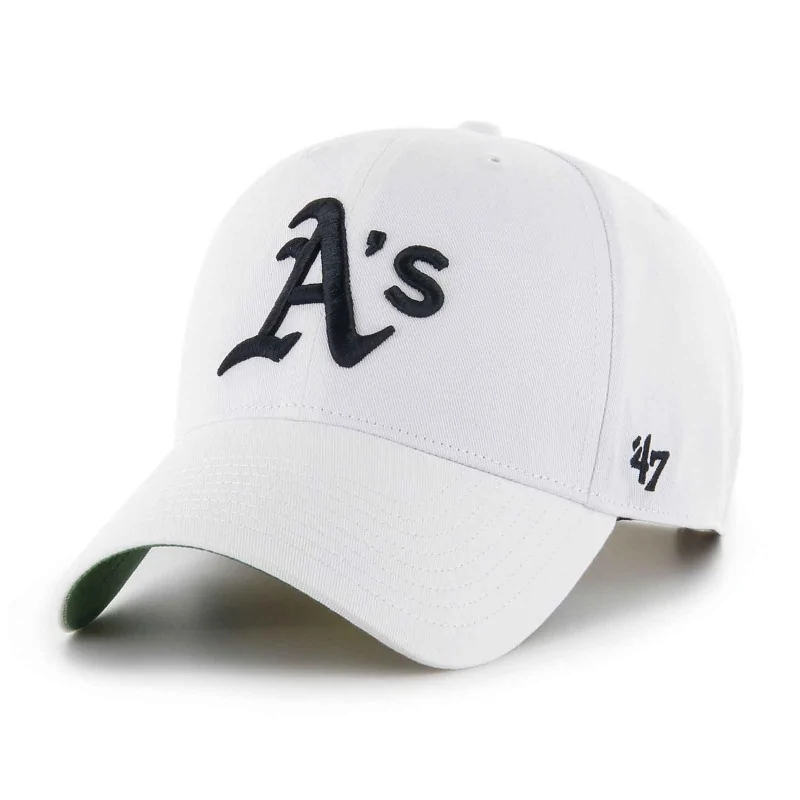 '47 Brand - Casquette MLB Oakland Athletics Paradigm Under Blanc Taille Unique