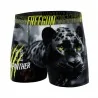 Calzoncillos bóxer de microfibra "Wild Animals" para hombre (Calzoncillos para hombre) Freegun chez FrenchMarket