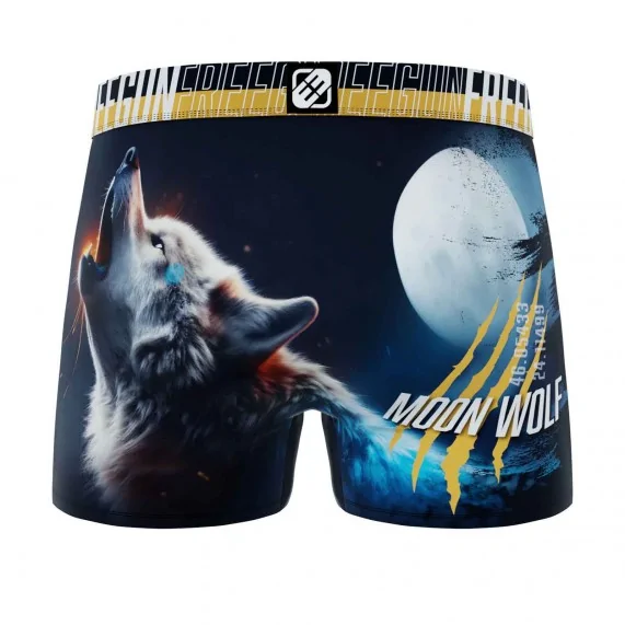 Boxer Homme Microfibre "Animaux Wild" (Boxers Homme) Freegun chez FrenchMarket