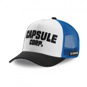 Gorra Trucker de Dragon Ball Z Capsule Corp. Logotipo (Casquette Dragon Ball Z) Capslab chez FrenchMarket