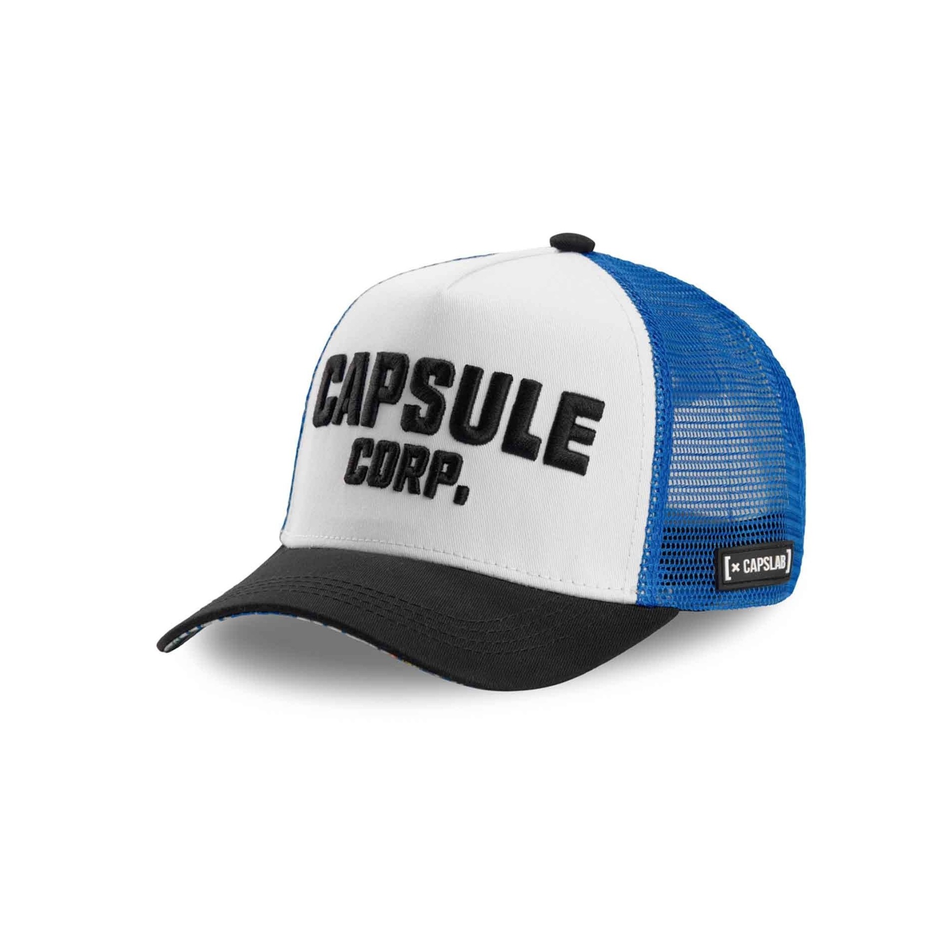 Gorra Trucker de Dragon Ball Z Capsule Corp. Logotipo (Casquette Dragon Ball Z) Capslab chez FrenchMarket