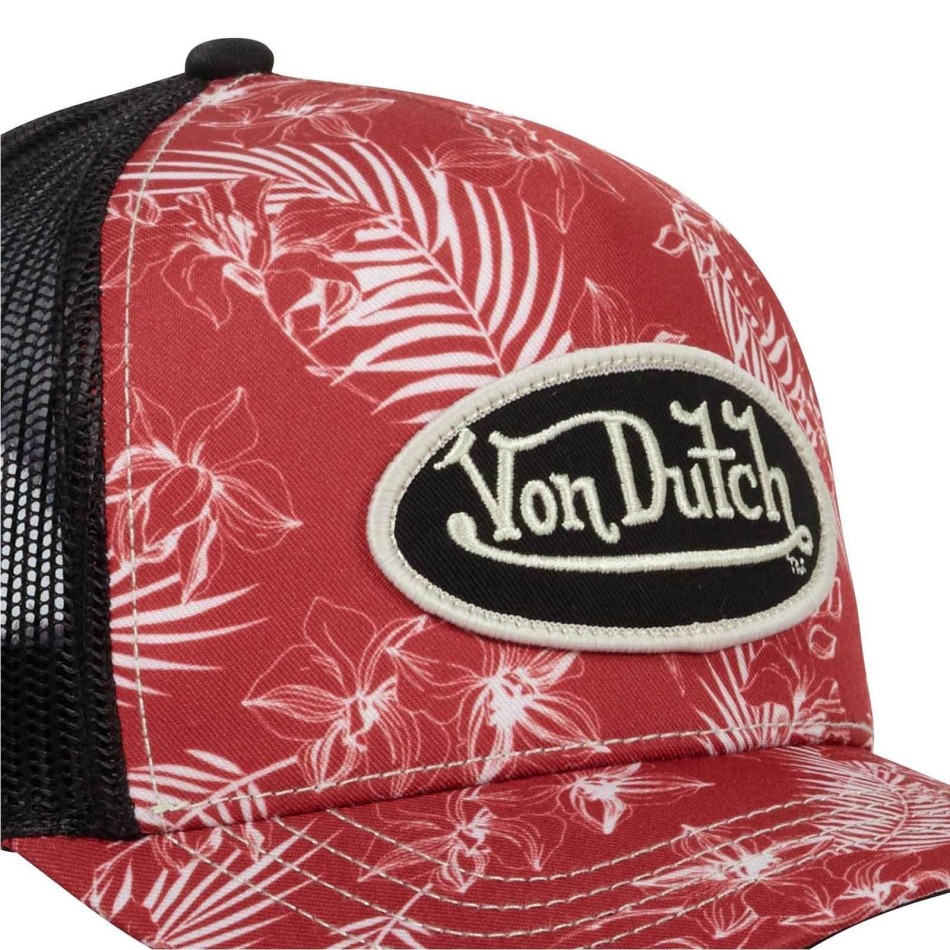 Mössa Von Dutch | Trucker "Blommor" Tropisk djungel