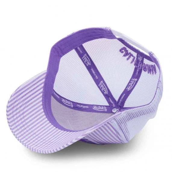 Cappello Trucker con strisce della bandiera USA (Tappi) Von Dutch chez FrenchMarket