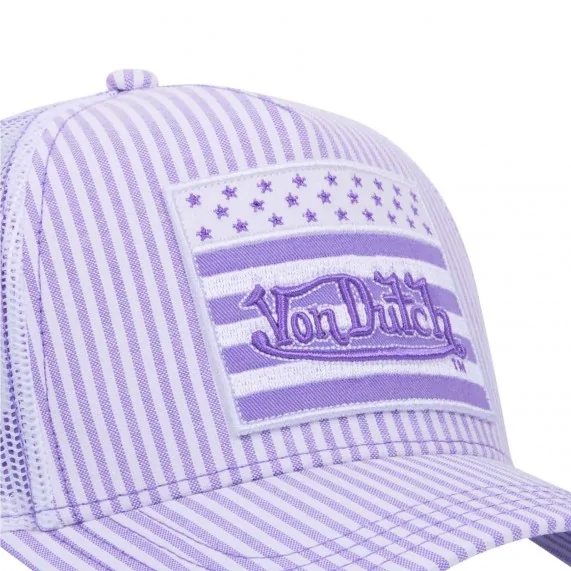 USA Vlag Streep Trucker Cap (Caps) Von Dutch chez FrenchMarket