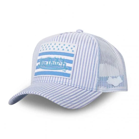 Cappello Trucker con strisce della bandiera USA (Tappi) Von Dutch chez FrenchMarket