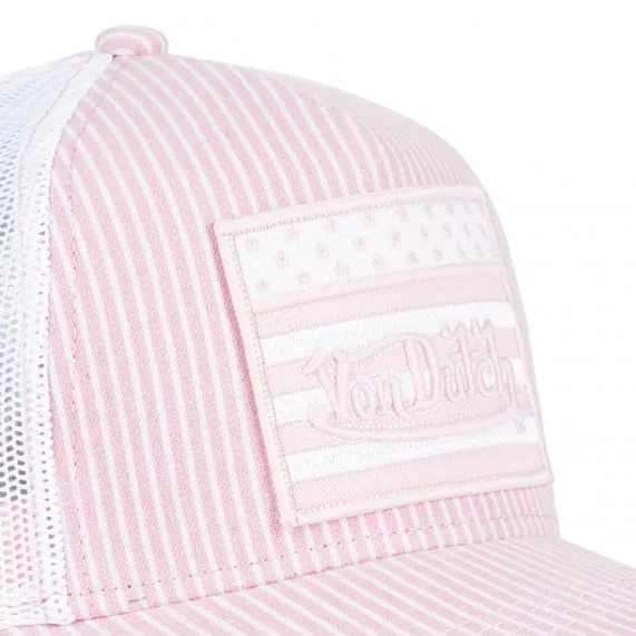 Cappello Trucker con strisce della bandiera USA (Tappi) Von Dutch chez FrenchMarket