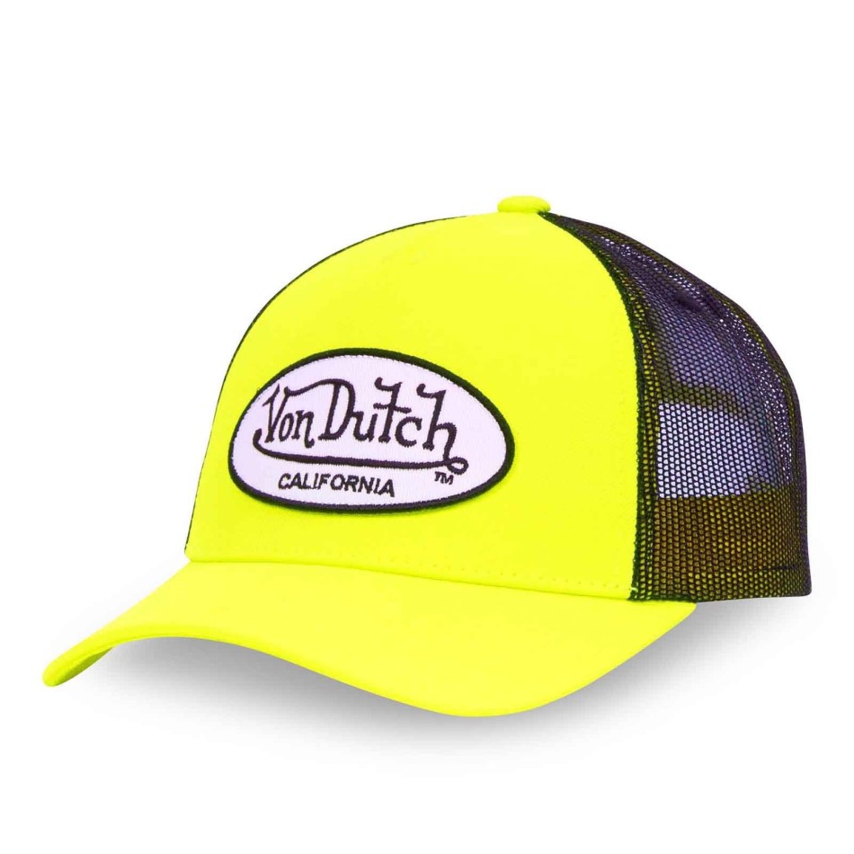 VON DUTCH MIXED Truckerkeps "Fresh Fluo" Gul Rosa Orange