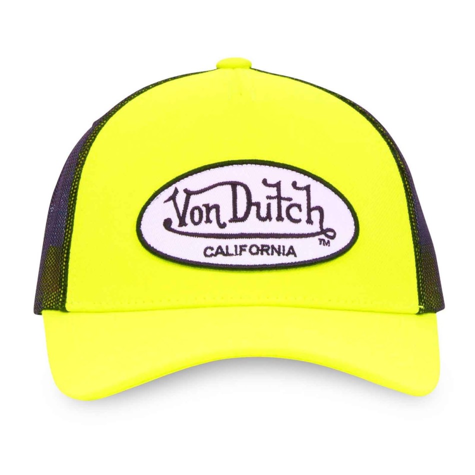 VON DUTCH MIXED Truckerkeps "Fresh Fluo" Gul Rosa Orange