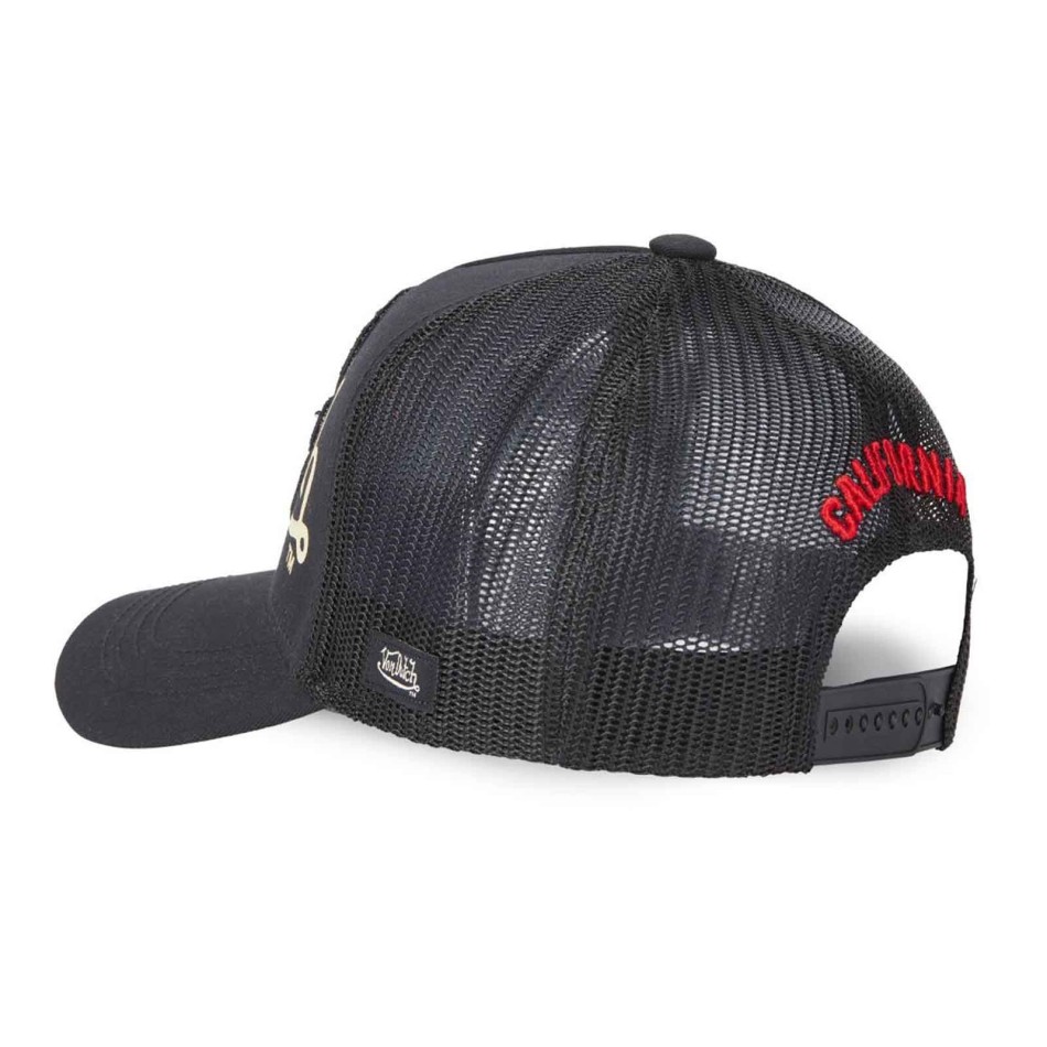 VON DUTCH | Trucker Cap "LOVE" | Stort hjärta i strass