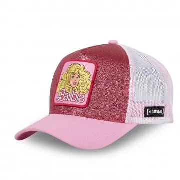 Barbie Patch Glitter Trucker Cap (Caps) Capslab chez FrenchMarket