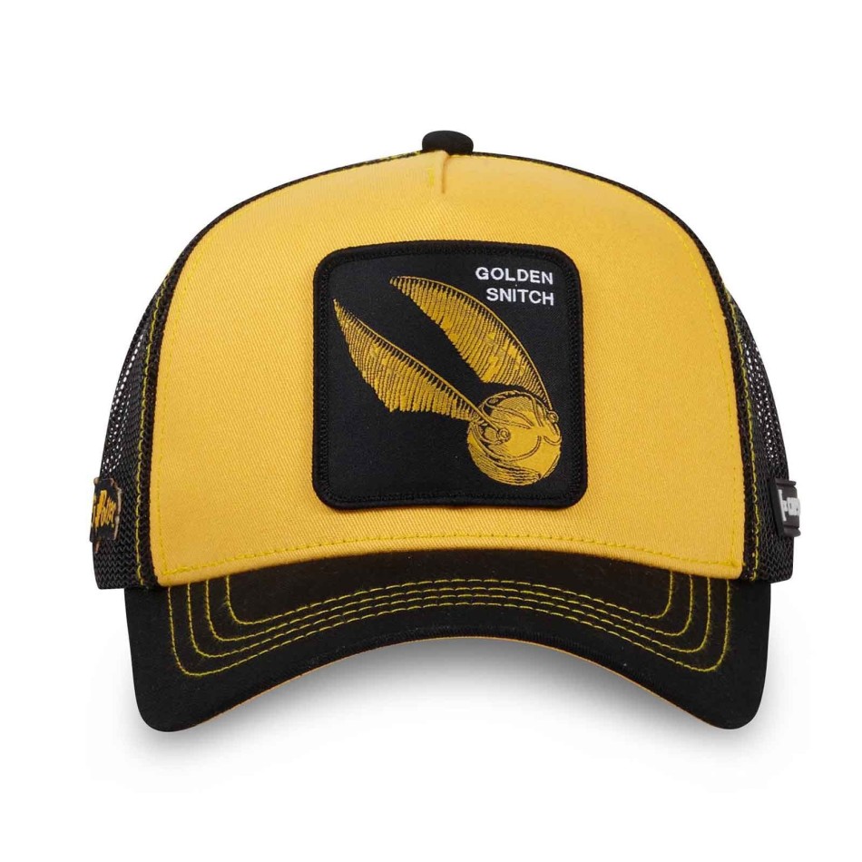 CAPSLAB Harry Potter "Golden Snitch" gul Trucker keps