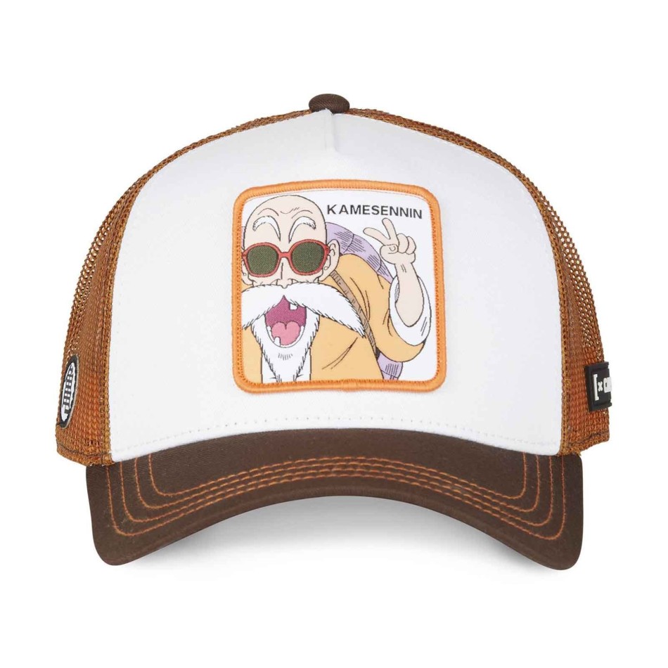CAPSLAB Casquette Trucker Dragon Ball Z Tortue Génial Noir 2