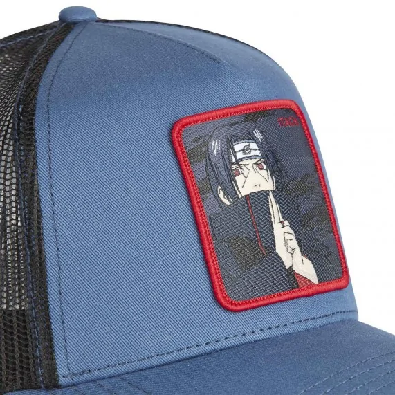 Naruto Shippûden "Itachi Uchiwa" Gorra Trucker (Gorras) Capslab chez FrenchMarket