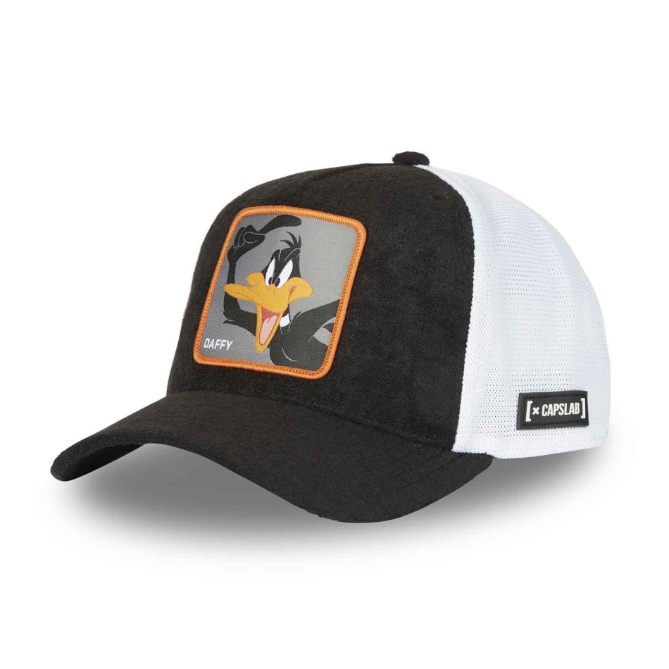 Looney Tunes "Daffy Duck" Trucker Cap (Caps) Capslab chez FrenchMarket