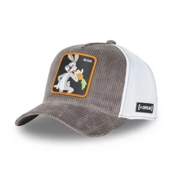 Looney Tunes "Bugs Bunny" Veloursmütze (Cap) Capslab auf FrenchMarket
