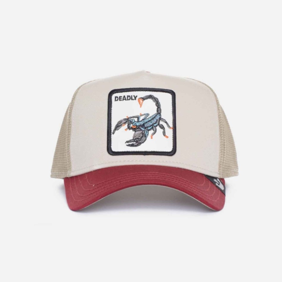 Cappello Trucker Scorpion DEADLY "Get Over Here (Cappellino) Goorin Bros chez FrenchMarket