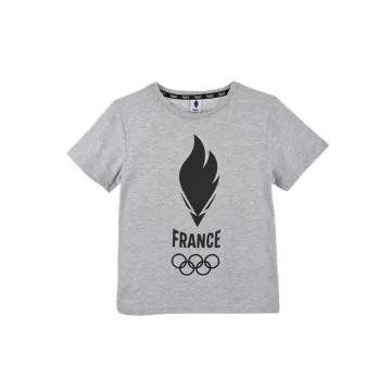 T-Shirt Enfant France "JO Paris 2024" 100% Coton (T-Shirts) French Market chez FrenchMarket