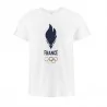 T-Shirt Homme France "JO Paris 2024" Coton bio (T-Shirt Homme) French Market chez FrenchMarket