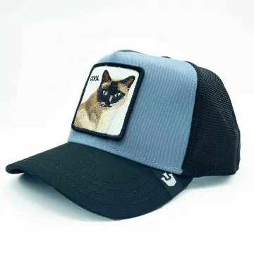 Cool Cat Trucker Cap - Blue
