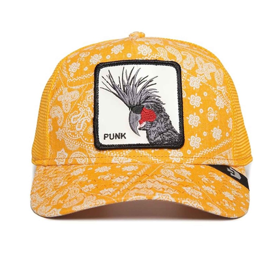 GOORIN BROS Paisley Cockatoo Papegoja Keps "Punk