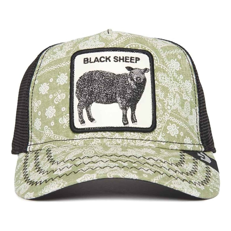 GOORIN BROS Truckerkeps Paisley Parade "Blacksheep" Olive