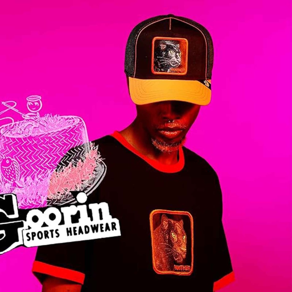 GOORIN BROS PHOSPHORESCENT Mössa Panther Dark Shines