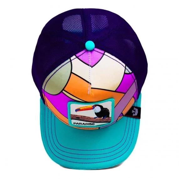 Gorra Trucker "PARADISE" "Two More Tickets" de Heat Wave (Gorras) Goorin Bros chez FrenchMarket Gorra Trucker "PARADISE" "Two More Tickets" de Heat Wave (Gorras) Goorin Bros chez FrenchMarket