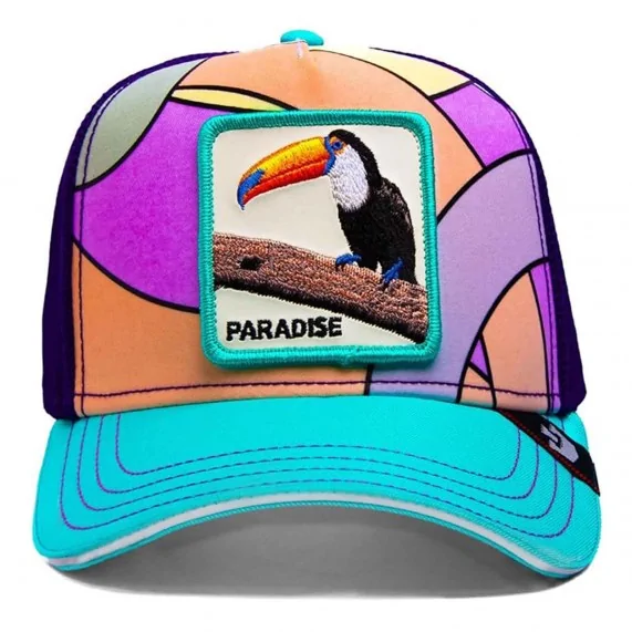 Gorra Trucker "PARADISE" "Two More Tickets" de Heat Wave (Gorras) Goorin Bros chez FrenchMarket Gorra Trucker "PARADISE" "Two More Tickets" de Heat Wave (Gorras) Goorin Bros chez FrenchMarket