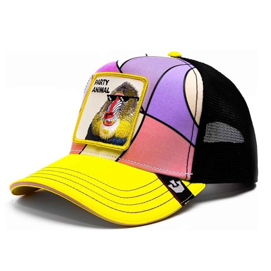 GOORIN BROS Monkey cap BABOUIN "PARTY ANIMAL" byter färg