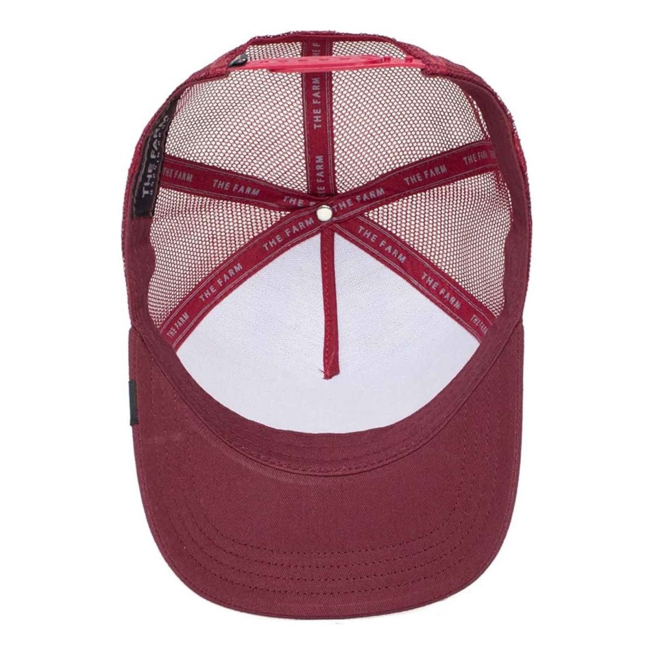 Casquette Trucker Cardinal Rouge "Handsome"
