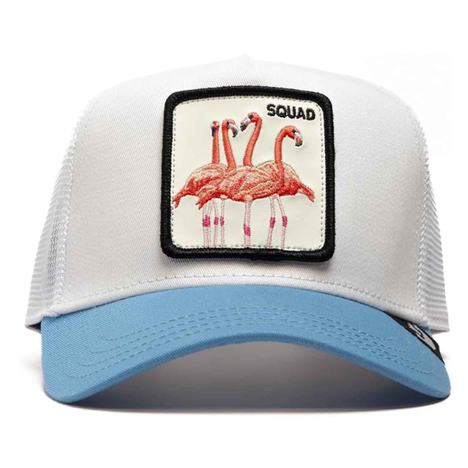 Pink Flamingo V2 "SQUAD" Trucker Cap (Caps) Goorin Bros on FrenchMarket