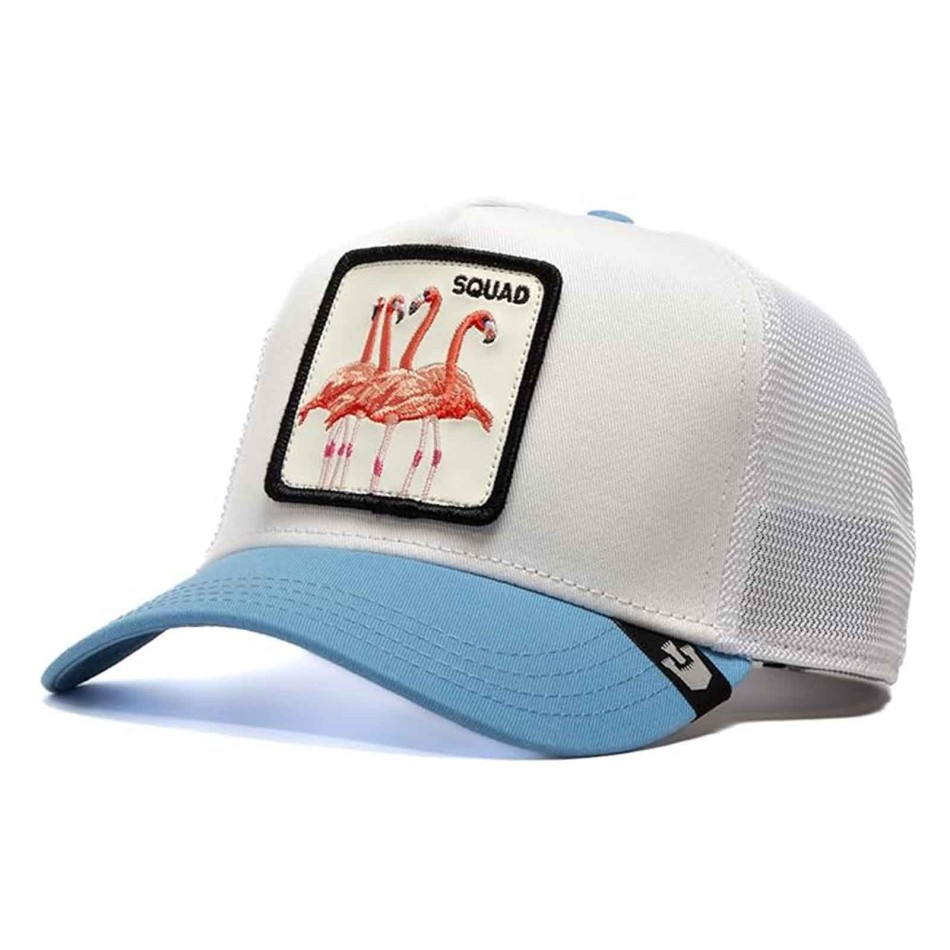 Pink Flamingo V2 "SQUAD" Trucker Cap (Caps) Goorin Bros on FrenchMarket
