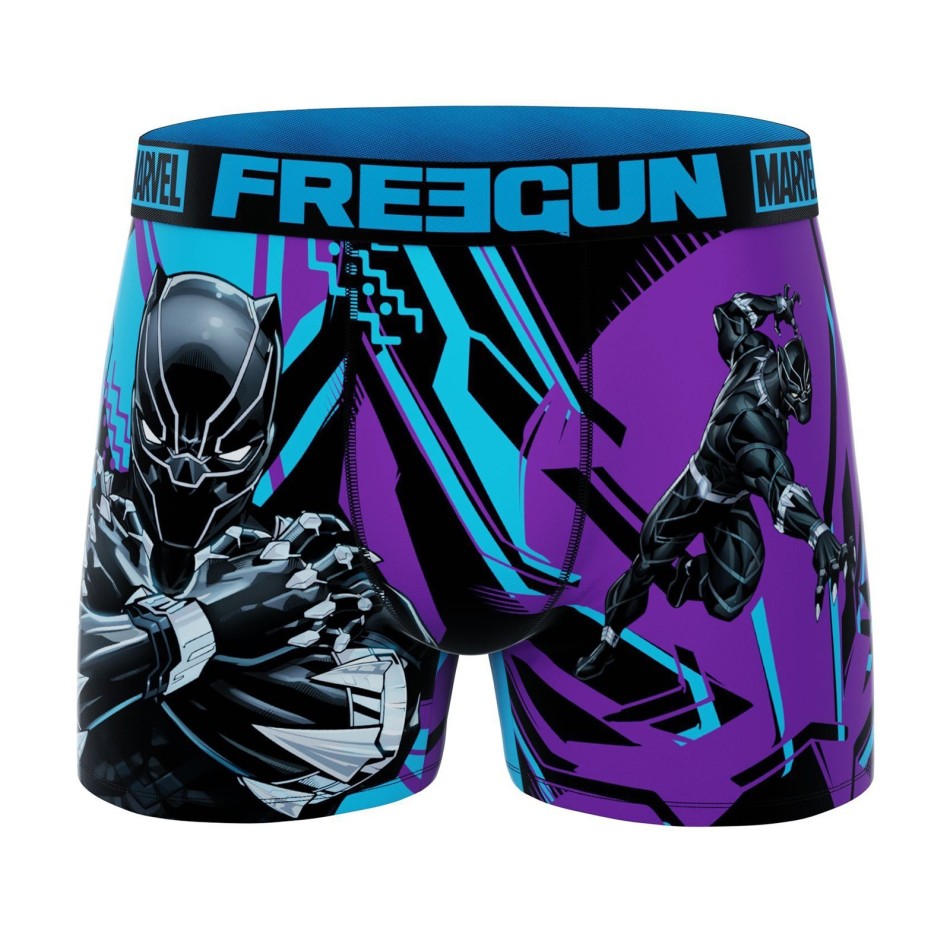 Boxer FREEGUN  Homme Marvel Avengers Black Panther