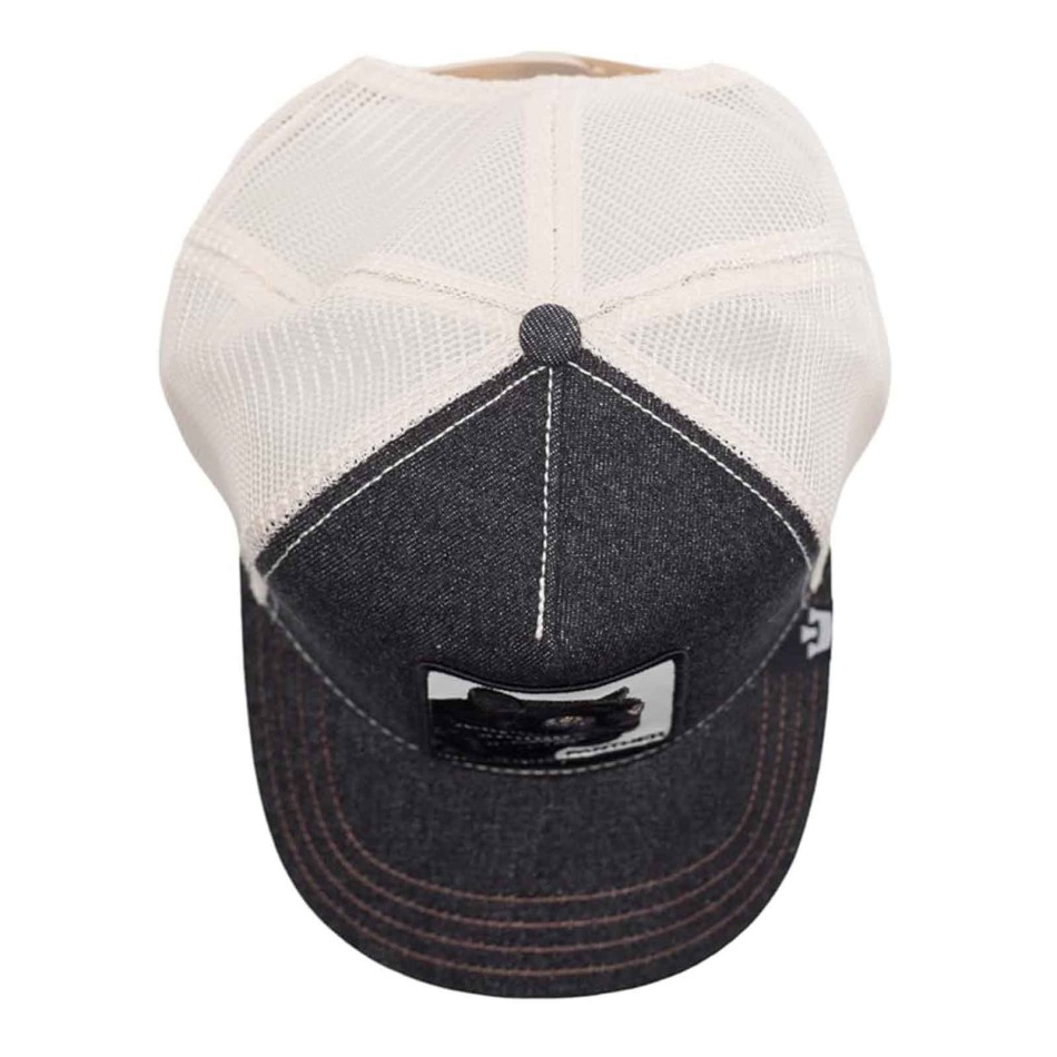 The Panther Denim "PANTHER" Trucker Cap (Caps) Goorin Bros on FrenchMarket
