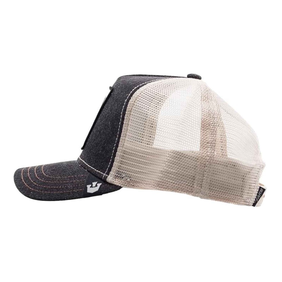 The Panther Denim "PANTHER" Trucker Cap (Caps) Goorin Bros on FrenchMarket
