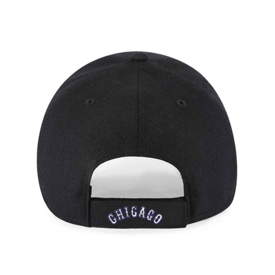 MLB Chicago White Sox MVP "Team Logo" Cap Black | '47 Brand
