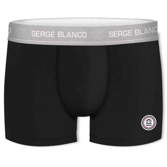 Juego de 4 calzoncillos bóxer de algodón Hype para hombre (Calzoncillos para hombre) Serge Blanco chez FrenchMarket