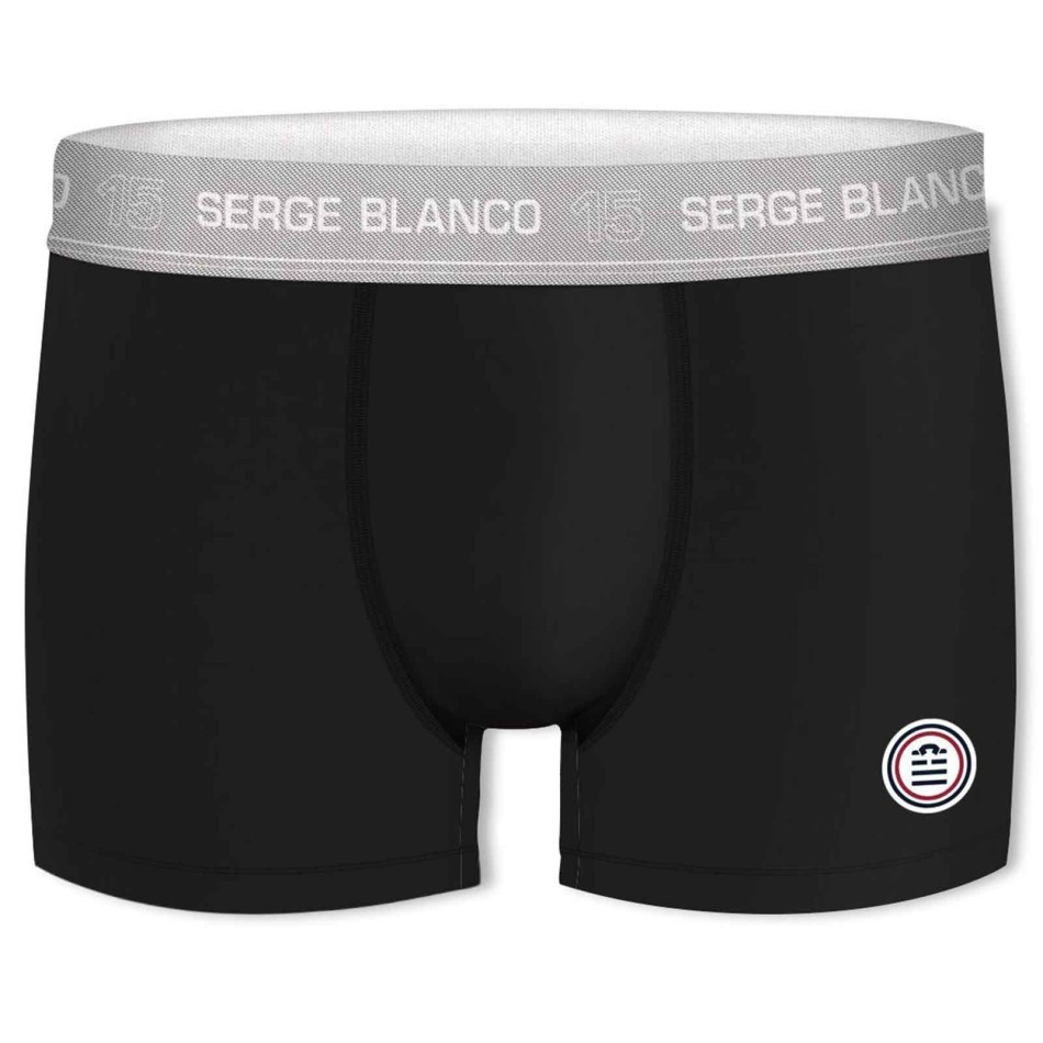 SERGE BLANCO Set om 4 Hype-boxershorts i bomull för män