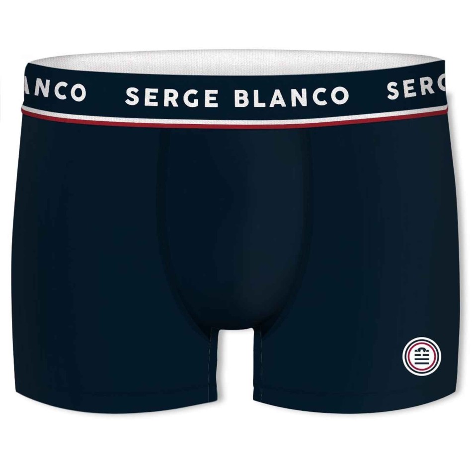 SERGE BLANCO Set om 4 boxerkalsonger i bomull för män