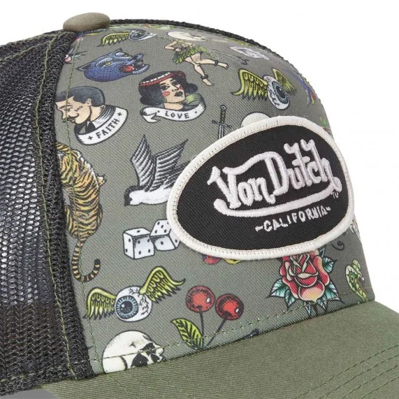 Gorra Trucker Tatoo (Gorras) Von Dutch chez FrenchMarket