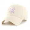 Casquette MLB New York Yankees "Clean Up" Natural (Casquettes) '47 Brand chez FrenchMarket