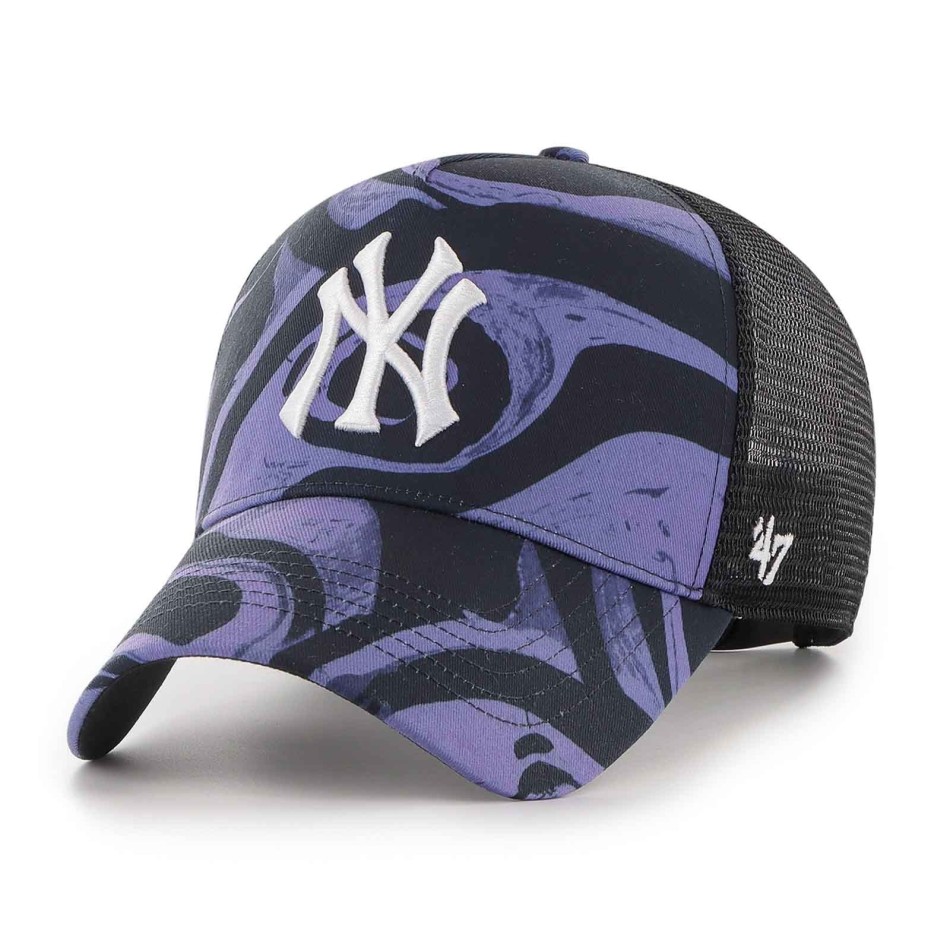 Casquette MLB New York YANKEES "Enamel Twist Mesh MVP" (Casquettes) '47 Brand chez FrenchMarket