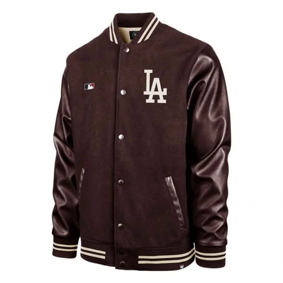MLB Los Angeles Dodgers "Core Hoxton Pop Liner" Chaqueta Varsity (Teddy - Chaqueta Varsity) '47 Brand chez FrenchMarket