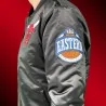 Giacca bomber NBA Flight Chicago Bulls in raso (Bombardiere) Mitchell & Ness chez FrenchMarket