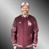 MLB Los Angeles Dodgers - Giacca Varsity "Core Hoxton Pop Liner (Teddy - Giacca Varsity) '47 Brand chez FrenchMarket