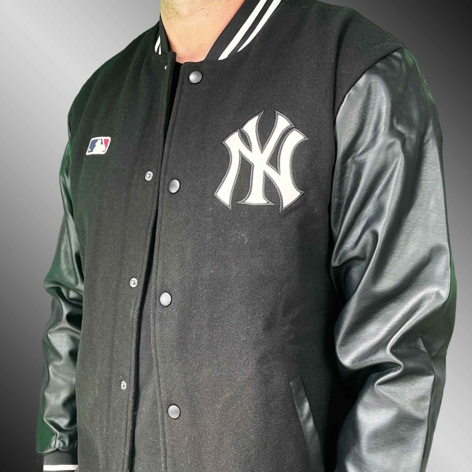 MLB New York Yankees "Core Hoxton Pop Liner" Varsity Jacket (Teddy - Varsity Jacket) '47 Brand auf FrenchMarket