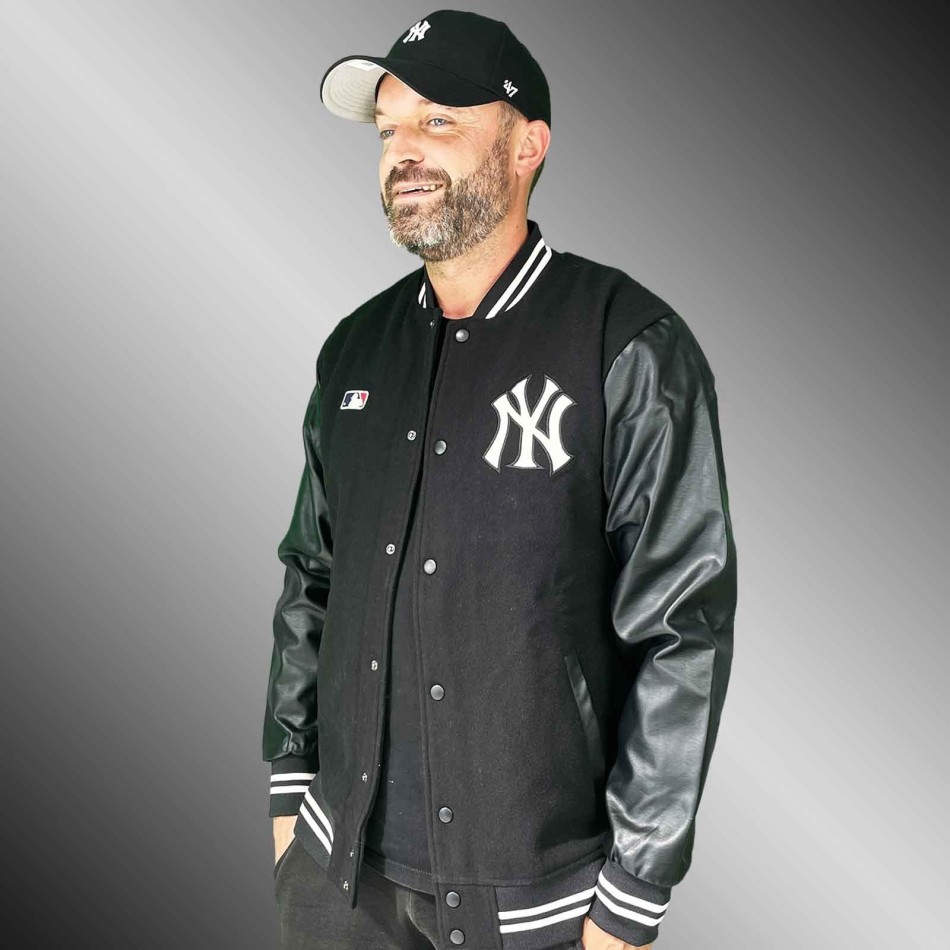Chaqueta Varsity MLB New York Yankees "Core Hoxton Pop Liner (Teddy - Chaqueta Varsity) '47 Brand chez FrenchMarket