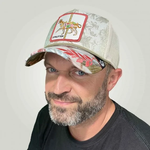 Casquette Trucker Carrousel Strutter "Quid Glorier" (Casquettes) Goorin Bros chez FrenchMarket Casquette Trucker Carrousel Strutter "Quid Glorier" (Casquettes) Goorin Bros chez FrenchMarket