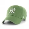 Casquette MLB New York Yankees "Clean Up" Vert (Casquettes) '47 Brand chez FrenchMarket
