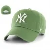 Casquette MLB New York Yankees "Clean Up" Vert (Casquettes) '47 Brand chez FrenchMarket
